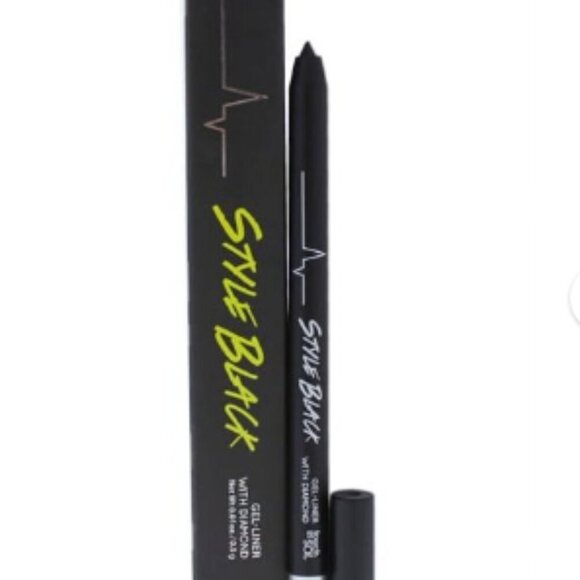 💎 Touch In Sol - Style Black Onyx Gel Liner with Diamonds - Picture 12 of 14